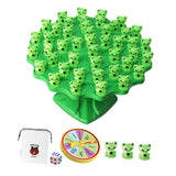 Maxbell 48x Frog Balance Game Montessori Toys for Preschool Children Boys Girls