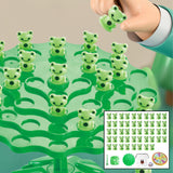 Maxbell 48x Frog Balance Game Montessori Toys for Preschool Children Boys Girls