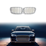 Maxbell 2x Front Radiator Hood Sport Grills Kidney Grille for BMW x5 E53 04-06