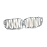 Maxbell 2x Front Radiator Hood Sport Grills Kidney Grille for BMW x5 E53 04-06