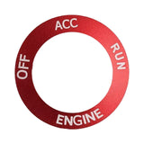 Maxbell Engine Start Stop Ignition Button Trim Utility Metal for Grand Cherokee