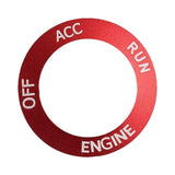 Maxbell Engine Start Stop Ignition Button Trim Utility Metal for Grand Cherokee