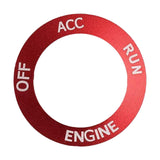 Maxbell Engine Start Stop Ignition Button Trim Utility Metal for Grand Cherokee
