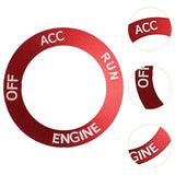 Maxbell Engine Start Stop Ignition Button Trim Utility Metal for Grand Cherokee