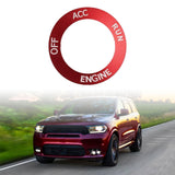 Maxbell Engine Start Stop Ignition Button Trim Utility Metal for Grand Cherokee