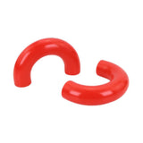 Maxbell 2x2 Pieces Tow Hooks Covers Silicone Covers for Ford F150 2004-2024 Red