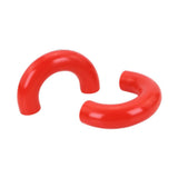 Maxbell 2x2 Pieces Tow Hooks Covers Silicone Covers for Ford F150 2004-2024 Red