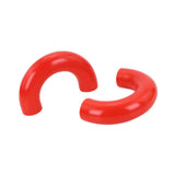 Maxbell 2x2 Pieces Tow Hooks Covers Silicone Covers for Ford F150 2004-2024 Red