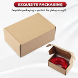 Maxbell 2x2 Pieces Tow Hooks Covers Silicone Covers for Ford F150 2004-2024 Red