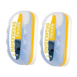 2 Pieces Generic Oil Film Cleaning Brush Accessory Reusable Oil Film Remover no Refilled Liquid