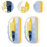 2 Pieces Generic Oil Film Cleaning Brush Accessory Reusable Oil Film Remover no Refilled Liquid