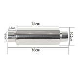 Resonator 2.5 inch Inlet/Outlet 2.5" Resonator for Auto Exhaust Systems