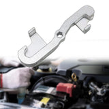 Car Brake Oil Bending Tool Car Repair Versatile Brake Fluid Tool Silver