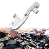 Car Brake Oil Bending Tool Car Repair Versatile Brake Fluid Tool Silver