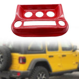 Panel Trim Cover Automotive Accessories Air Conditioning Control Panel Cover red