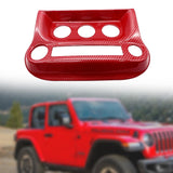Panel Trim Cover Automotive Accessories Air Conditioning Control Panel Cover red