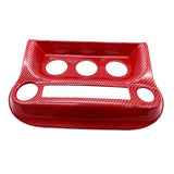 Panel Trim Cover Automotive Accessories Air Conditioning Control Panel Cover red