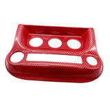 Panel Trim Cover Automotive Accessories Air Conditioning Control Panel Cover red