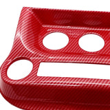 Panel Trim Cover Automotive Accessories Air Conditioning Control Panel Cover red