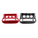 Panel Trim Cover Automotive Accessories Air Conditioning Control Panel Cover red