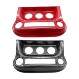 Panel Trim Cover Automotive Accessories Air Conditioning Control Panel Cover red