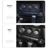 Panel Trim Cover Automotive Accessories Air Conditioning Control Panel Cover black