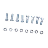 8 Pieces Propshaft Nuts and Bolts Kit Metal for Land Rover Defender 86-