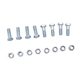 8 Pieces Propshaft Nuts and Bolts Kit Metal for Land Rover Defender 86-