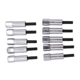 10 Pieces Chrome Valve Cover Bolt Set Studs for 273 318 340 360 Engines