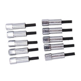 10 Pieces Chrome Valve Cover Bolt Set Studs for 273 318 340 360 Engines