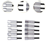 10 Pieces Chrome Valve Cover Bolt Set Studs for 273 318 340 360 Engines