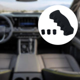 Auto Gear Shifter Knob Sturdy Manual Shifter Knob for SUV Vehicle Truck Black