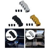Auto Gear Shifter Knob Sturdy Manual Shifter Knob for SUV Vehicle Truck Black
