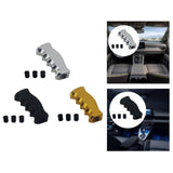 Auto Gear Shifter Knob Sturdy Manual Shifter Knob for SUV Vehicle Truck Black