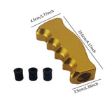 Auto Gear Shifter Knob Sturdy Manual Shifter Knob for SUV Vehicle Truck Gold