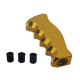 Auto Gear Shifter Knob Sturdy Manual Shifter Knob for SUV Vehicle Truck Gold