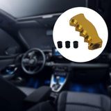Auto Gear Shifter Knob Sturdy Manual Shifter Knob for SUV Vehicle Truck Gold