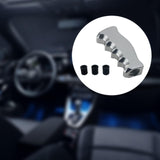 Auto Gear Shifter Knob Sturdy Manual Shifter Knob for SUV Vehicle Truck Silver