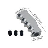 Auto Gear Shifter Knob Sturdy Manual Shifter Knob for SUV Vehicle Truck Silver