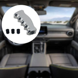 Auto Gear Shifter Knob Sturdy Manual Shifter Knob for SUV Vehicle Truck Silver