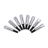 8Pcs Chrome Valve Cover Bolt Set Threaded Bolts for Pontiac V8 Engines