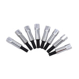 8Pcs Chrome Valve Cover Bolt Set Threaded Bolts for Pontiac V8 Engines