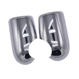 2Pcs Wing Mirror Trim Covers Outside for Ford Transit MK6 MK7 2000-2006