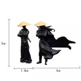 Figure Model Fairy Garden Movie Props Dioramas Figurine Dashboard Decoration with cloak