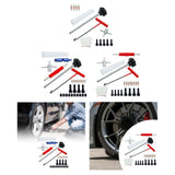 Tire Stem Removal Tool Hook Tool Repair for Lawn Mower Truck Motorcycle 30pcs