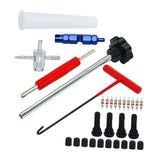 Tire Stem Removal Tool Hook Tool Repair for Lawn Mower Truck Motorcycle 30pcs