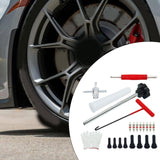 Tire Stem Removal Tool Hook Tool Repair for Lawn Mower Truck Motorcycle 23pcs