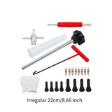Tire Stem Removal Tool Hook Tool Repair for Lawn Mower Truck Motorcycle 23pcs