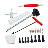 Tire Stem Removal Tool Hook Tool Repair for Lawn Mower Truck Motorcycle 23pcs