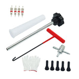 Tire Stem Removal Tool Hook Tool Repair for Lawn Mower Truck Motorcycle 13pcs
